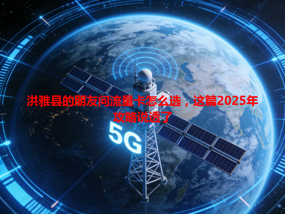 洪雅县的朋友问流量卡怎么选，这篇2025年攻略说透了