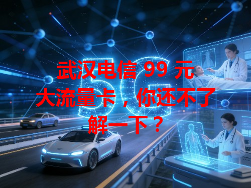 武汉电信 99 元大流量卡，你还不了解一下？