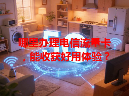 哪里办理电信流量卡，能收获好用体验？