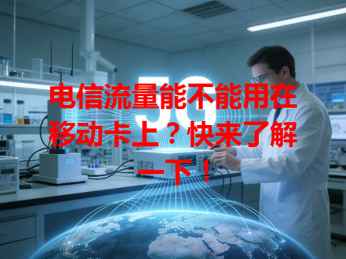 电信流量能不能用在移动卡上？快来了解一下！