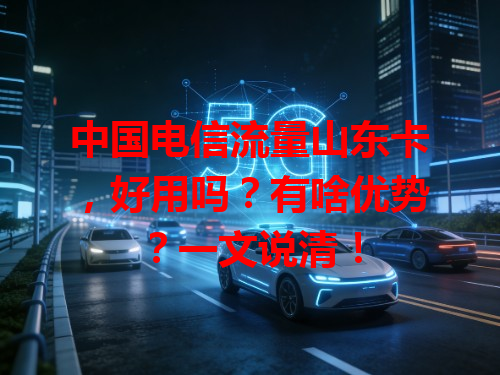 中国电信流量山东卡，好用吗？有啥优势？一文说清！