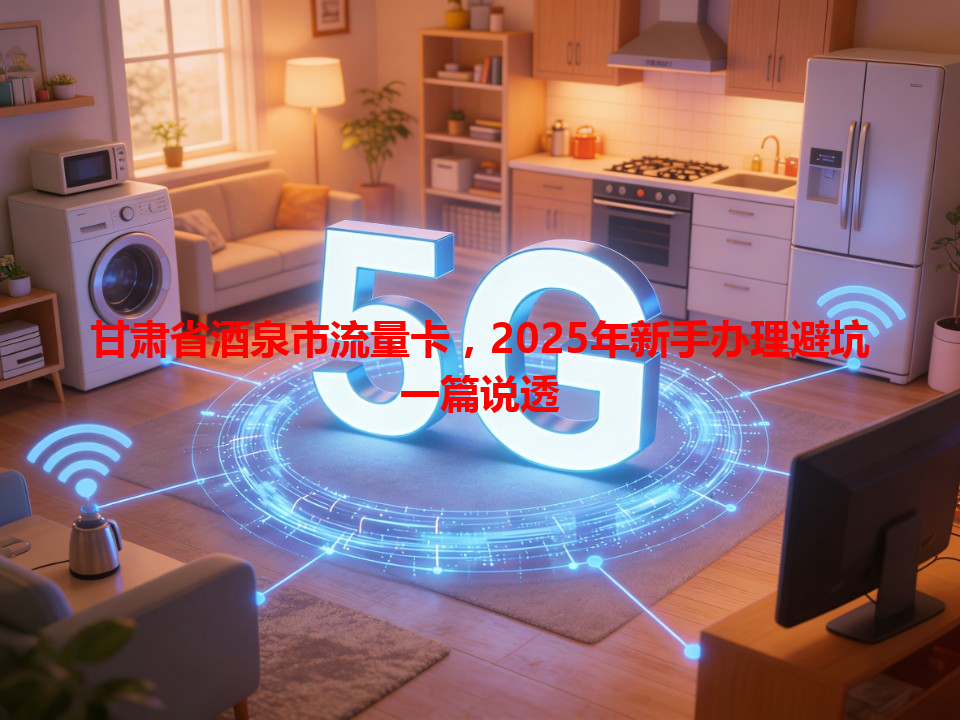 甘肃省酒泉市流量卡，2025年新手办理避坑一篇说透