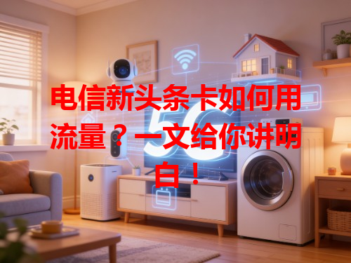 电信新头条卡如何用流量？一文给你讲明白！