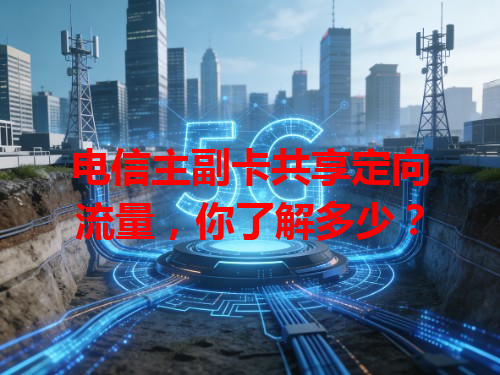 电信主副卡共享定向流量，你了解多少？