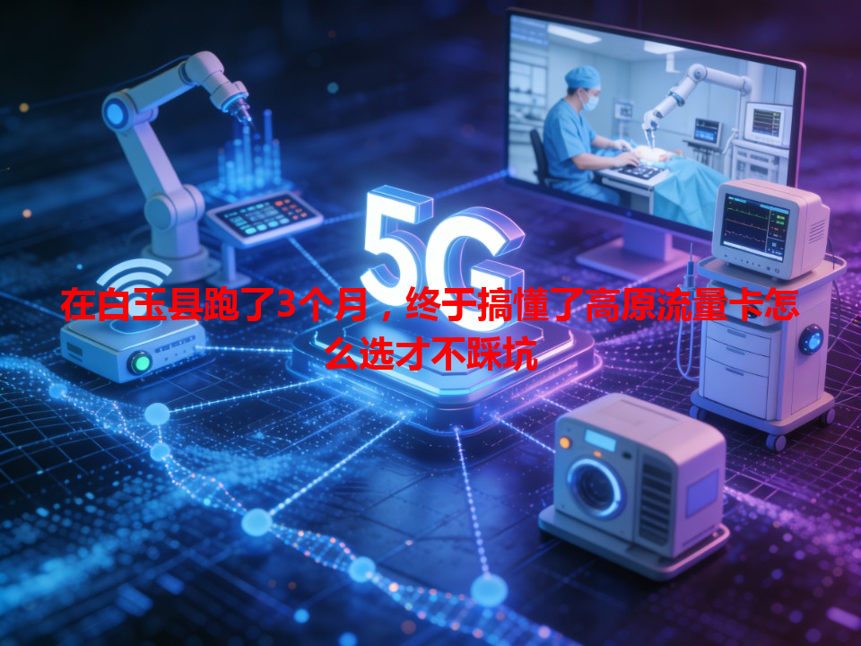 在白玉县跑了3个月，终于搞懂了高原流量卡怎么选才不踩坑