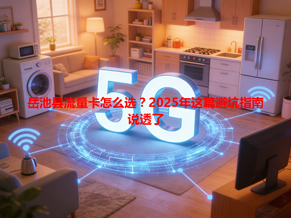 岳池县流量卡怎么选？2025年这篇避坑指南说透了