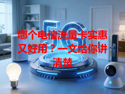 哪个电信流量卡实惠又好用？一文给你讲清楚