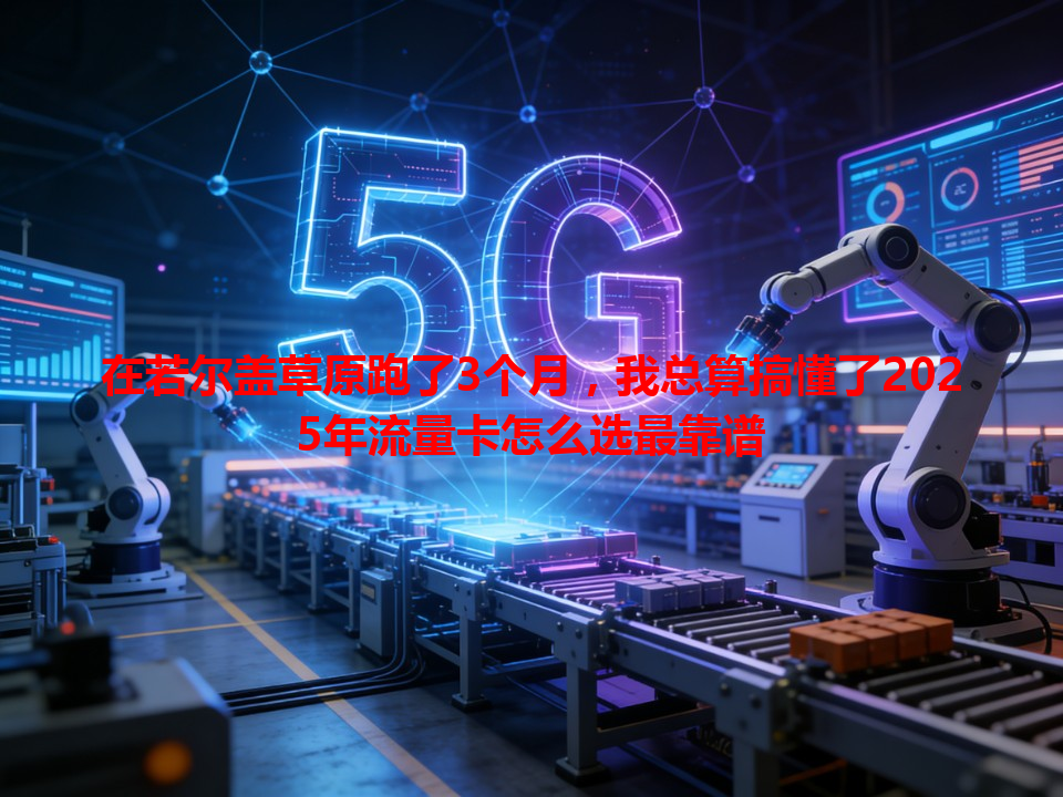 在若尔盖草原跑了3个月，我总算搞懂了2025年流量卡怎么选最靠谱