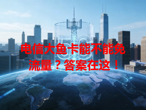 电信大鱼卡能不能免流量？答案在这！