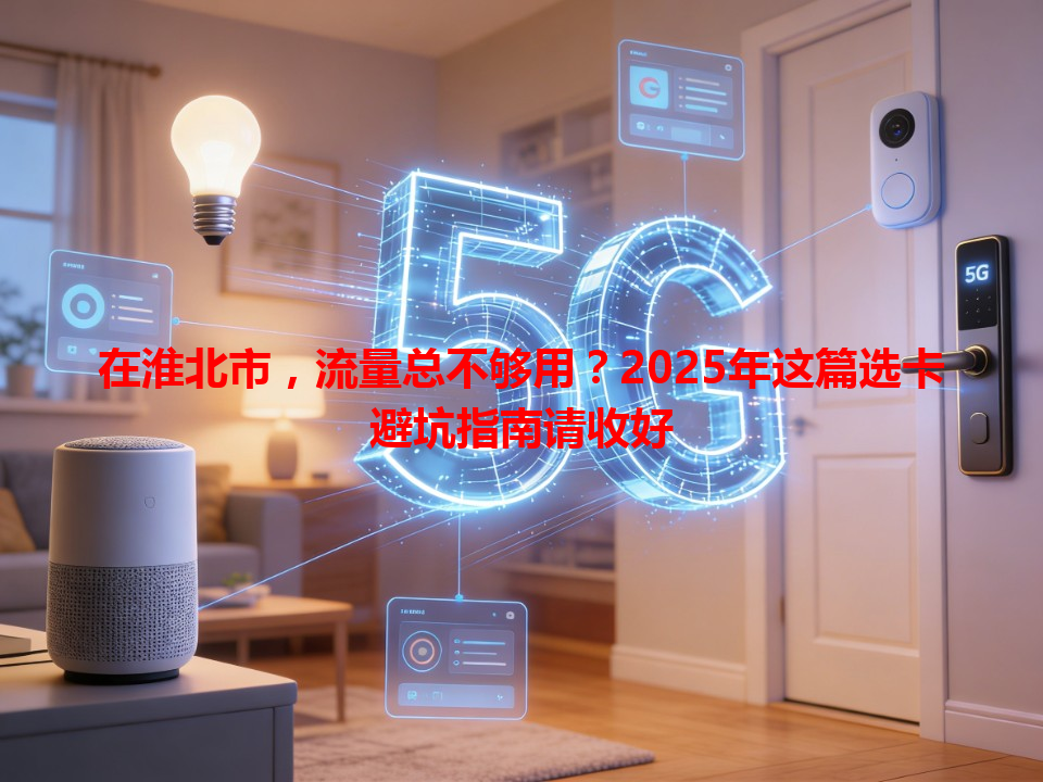 在淮北市，流量总不够用？2025年这篇选卡避坑指南请收好