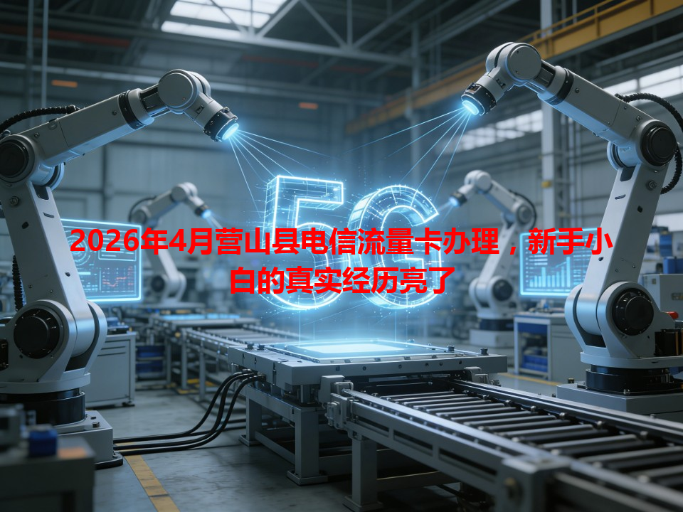 2026年4月营山县电信流量卡办理，新手小白的真实经历亮了