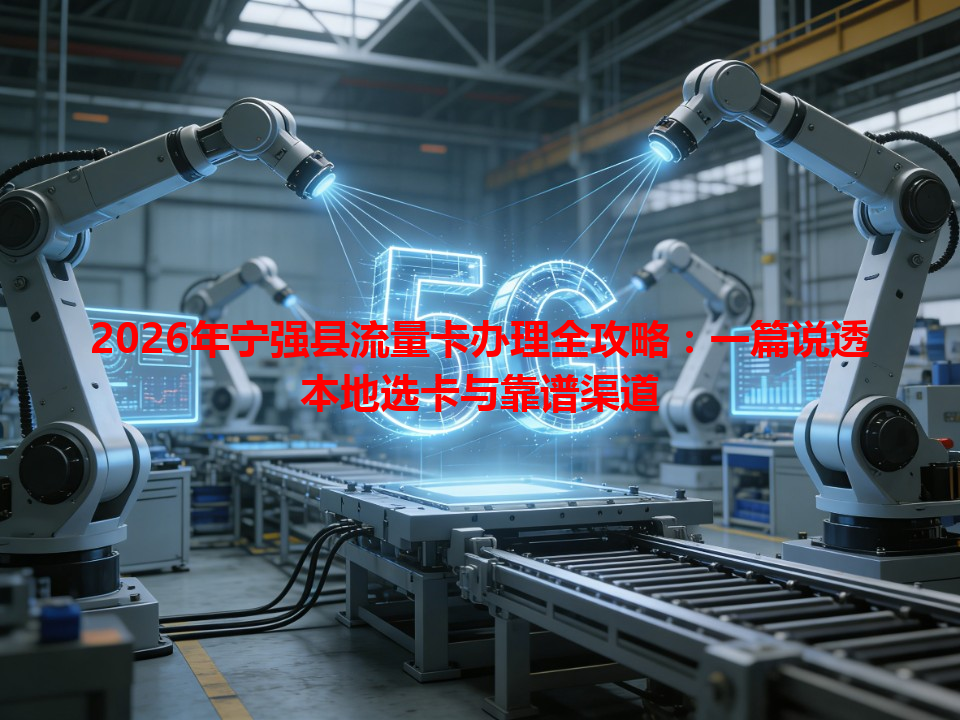 2026年宁强县流量卡办理全攻略：一篇说透本地选卡与靠谱渠道