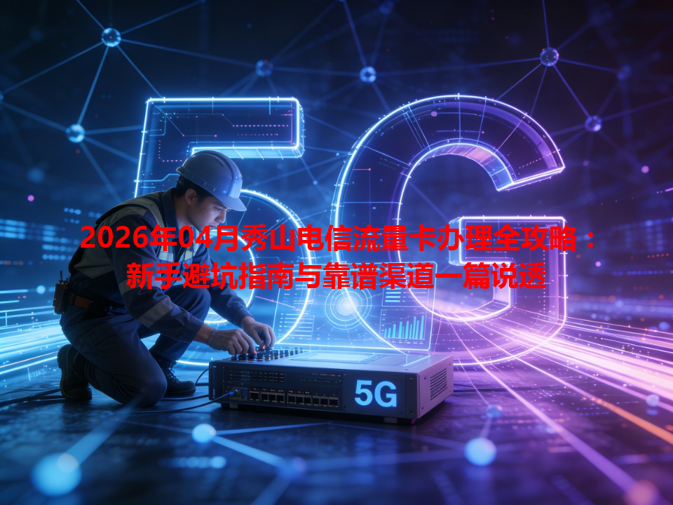 2026年04月秀山电信流量卡办理全攻略：新手避坑指南与靠谱渠道一篇说透