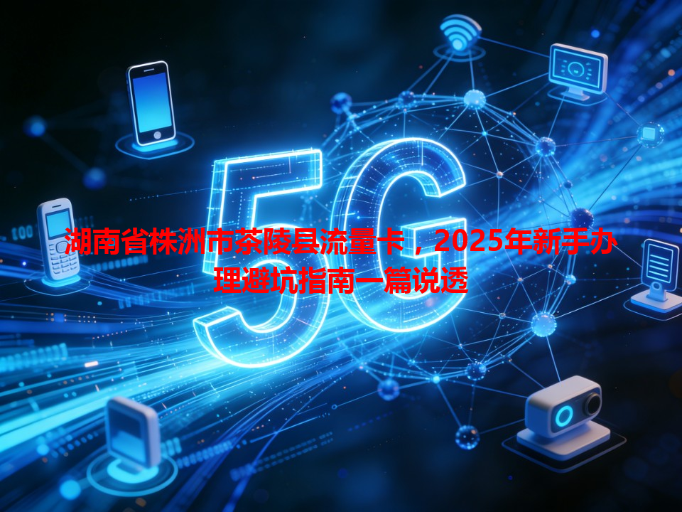 湖南省株洲市茶陵县流量卡，2025年新手办理避坑指南一篇说透