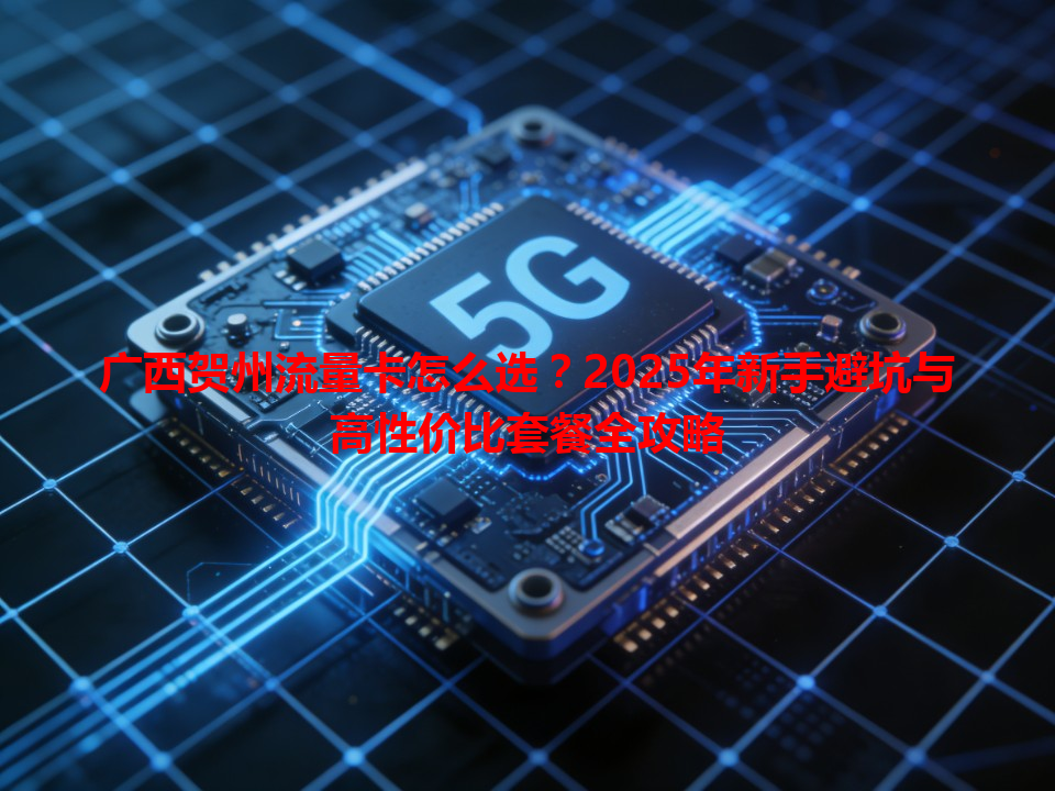 广西贺州流量卡怎么选？2025年新手避坑与高性价比套餐全攻略