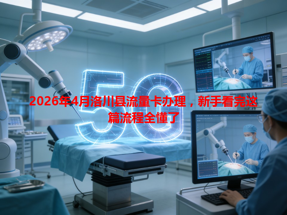 2026年4月洛川县流量卡办理，新手看完这篇流程全懂了