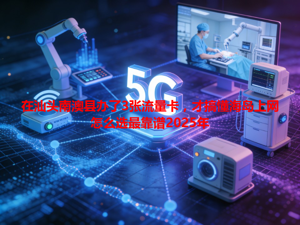 在汕头南澳县办了3张流量卡，才搞懂海岛上网怎么选最靠谱2025年