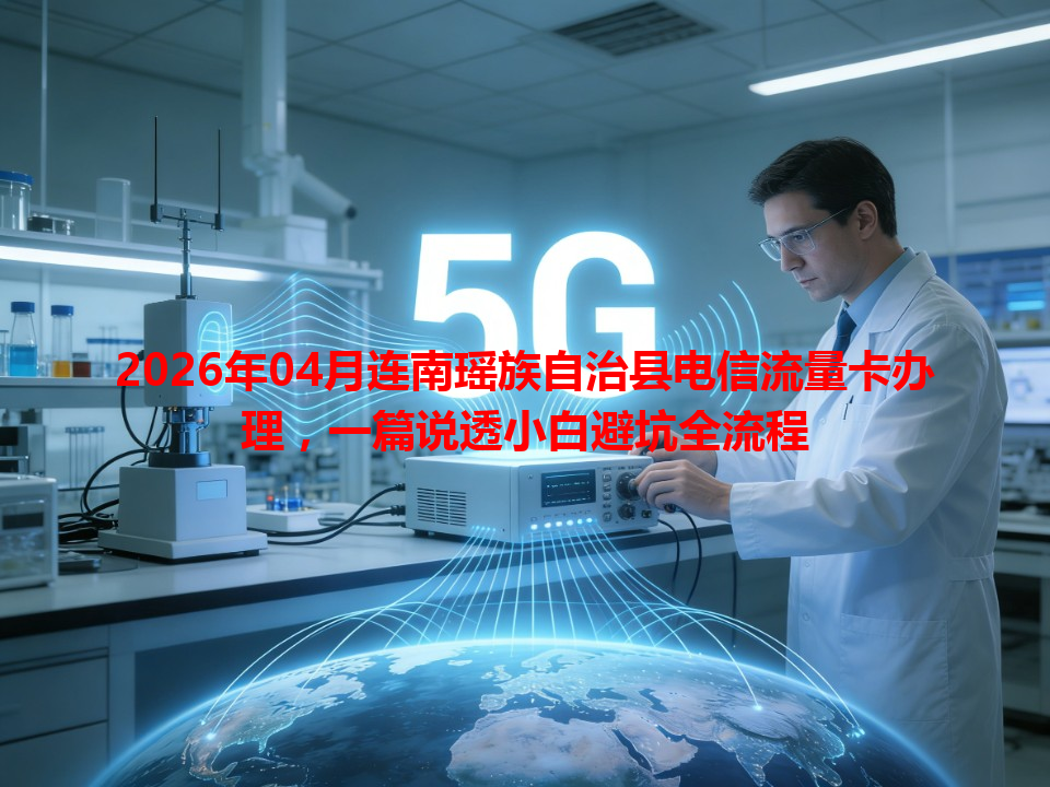 2026年04月连南瑶族自治县电信流量卡办理，一篇说透小白避坑全流程