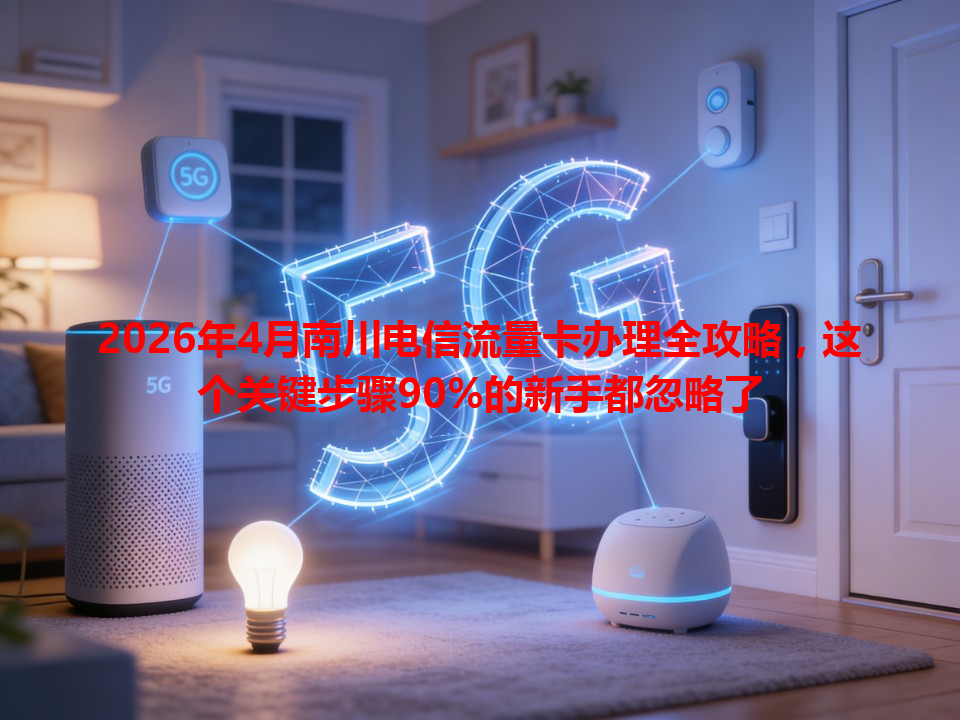 2026年4月南川电信流量卡办理全攻略，这个关键步骤90%的新手都忽略了