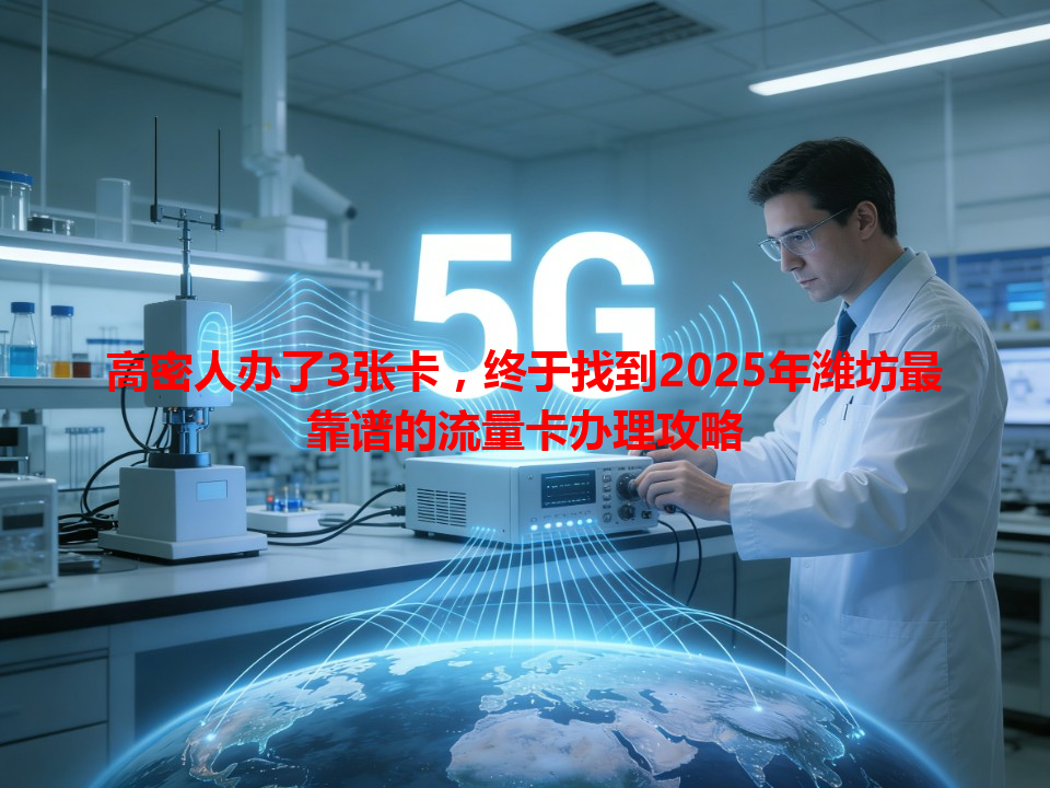 高密人办了3张卡，终于找到2025年潍坊最靠谱的流量卡办理攻略