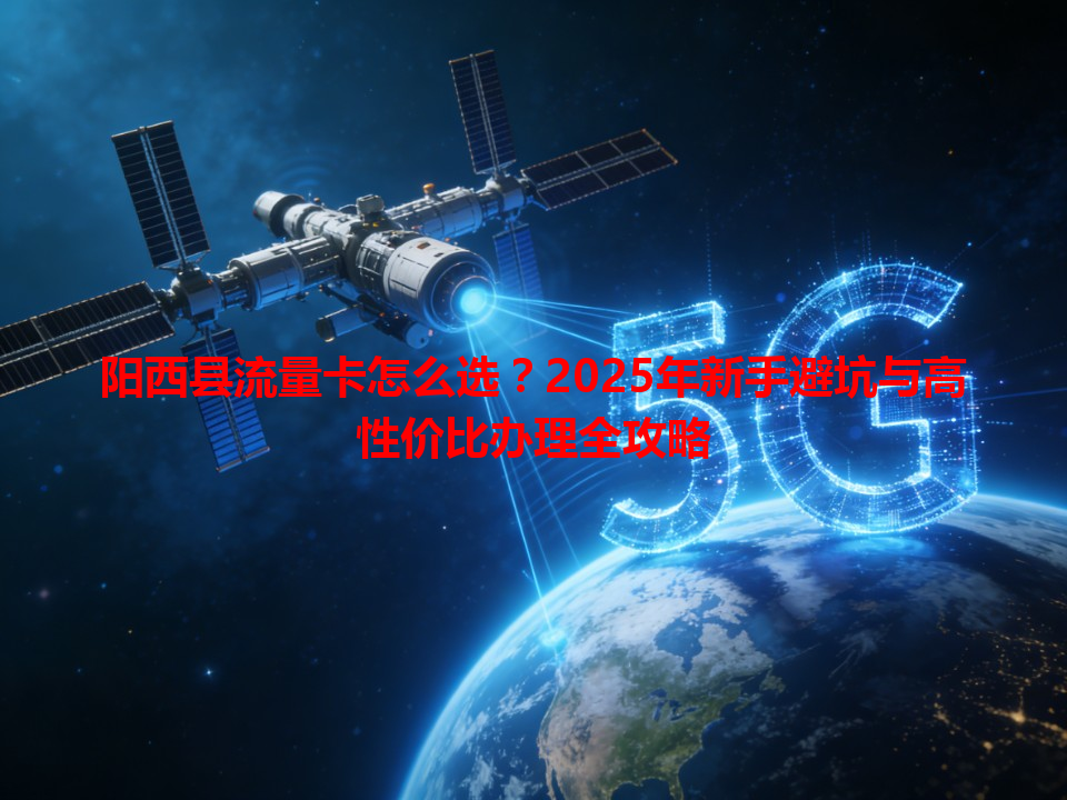 阳西县流量卡怎么选？2025年新手避坑与高性价比办理全攻略