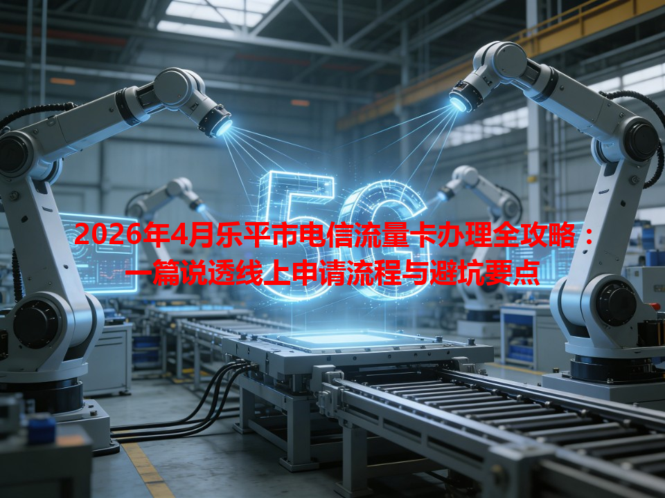 2026年4月乐平市电信流量卡办理全攻略：一篇说透线上申请流程与避坑要点