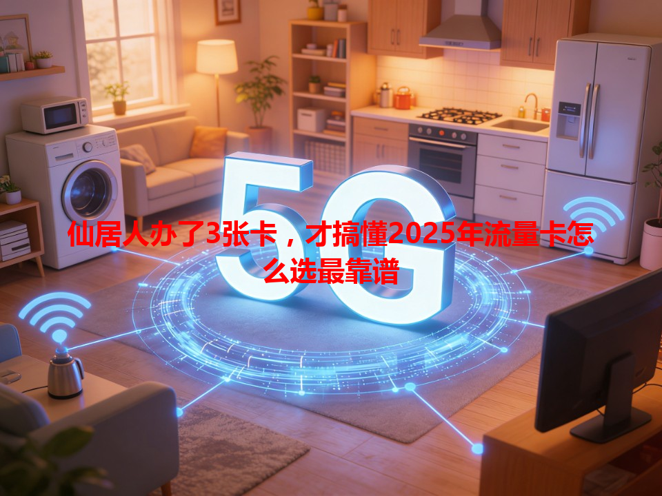 仙居人办了3张卡，才搞懂2025年流量卡怎么选最靠谱