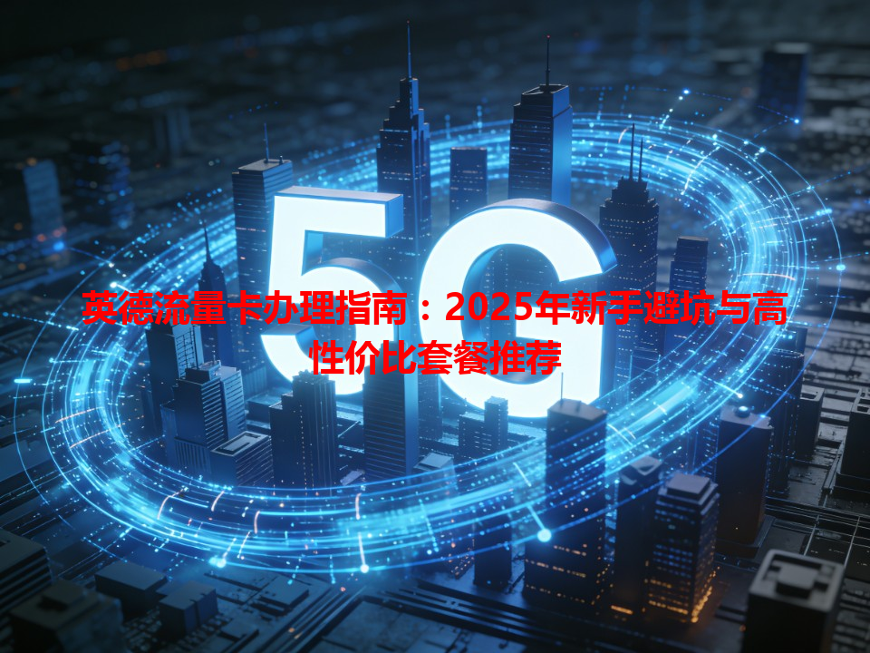 英德流量卡办理指南：2025年新手避坑与高性价比套餐推荐