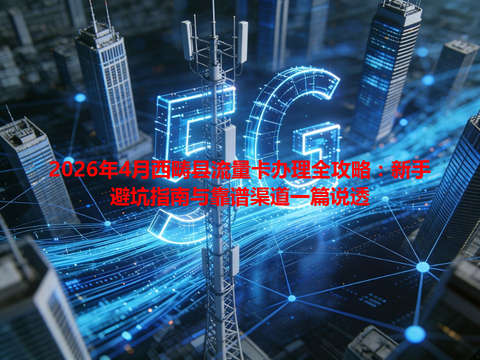 2026年4月西畴县流量卡办理全攻略：新手避坑指南与靠谱渠道一篇说透