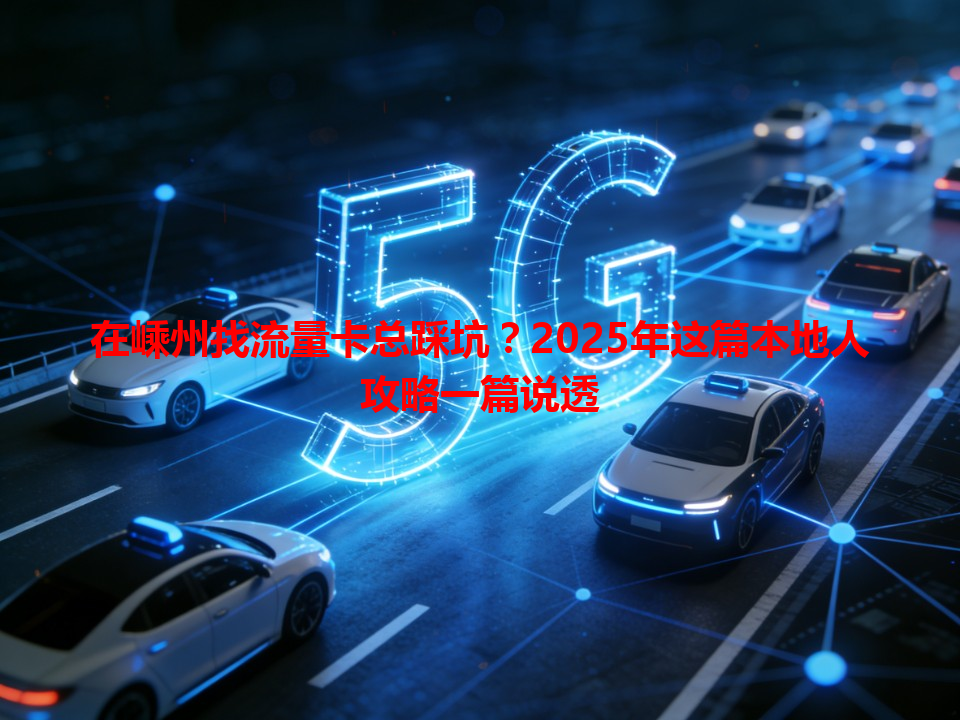 在嵊州找流量卡总踩坑？2025年这篇本地人攻略一篇说透
