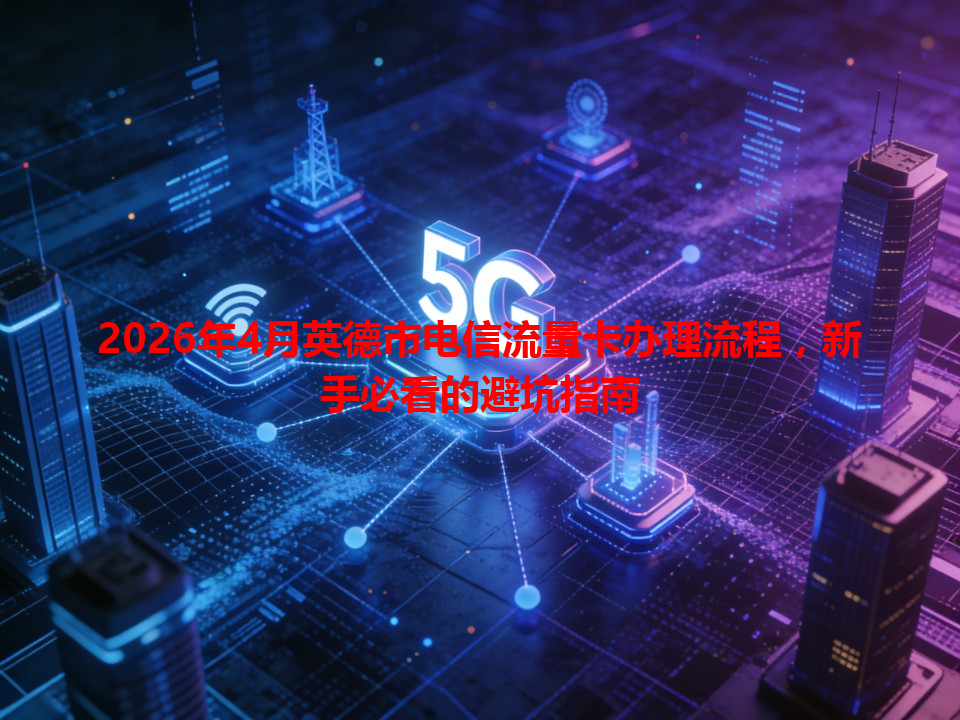 2026年4月英德市电信流量卡办理流程，新手必看的避坑指南