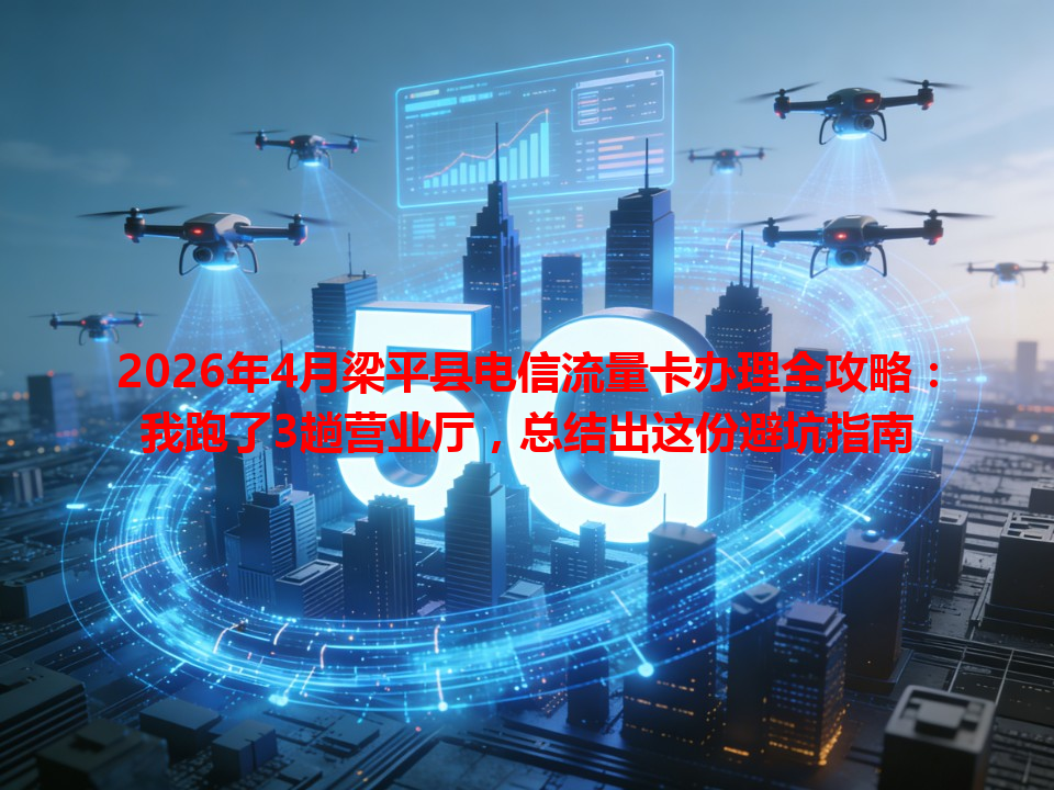2026年4月梁平县电信流量卡办理全攻略：我跑了3趟营业厅，总结出这份避坑指南