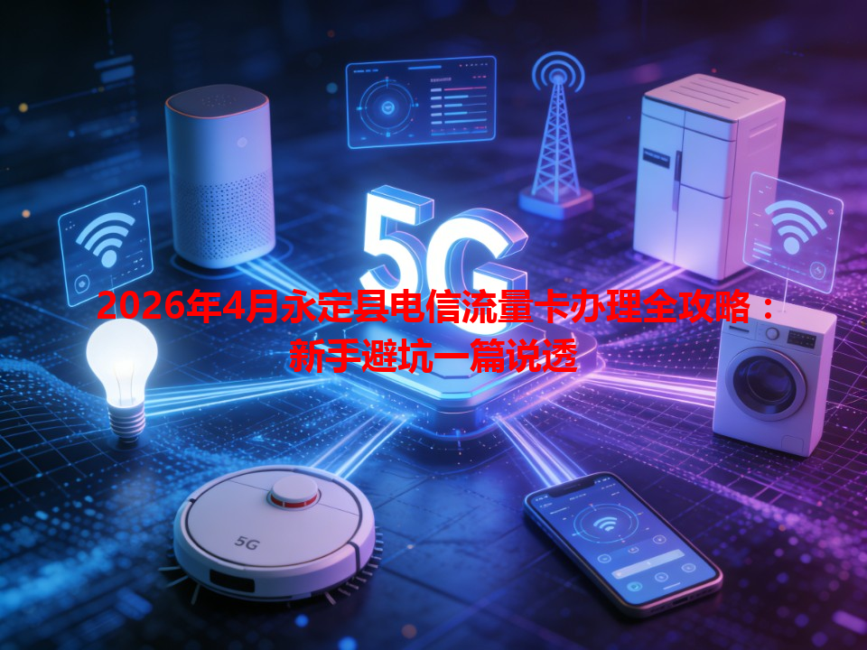 2026年4月永定县电信流量卡办理全攻略：新手避坑一篇说透