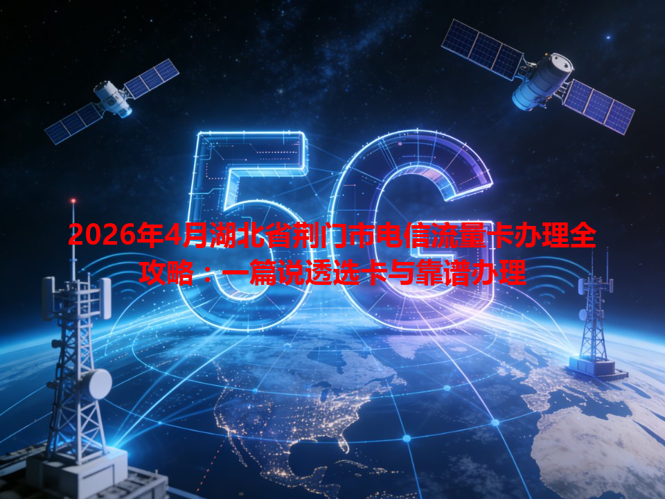 2026年4月湖北省荆门市电信流量卡办理全攻略：一篇说透选卡与靠谱办理