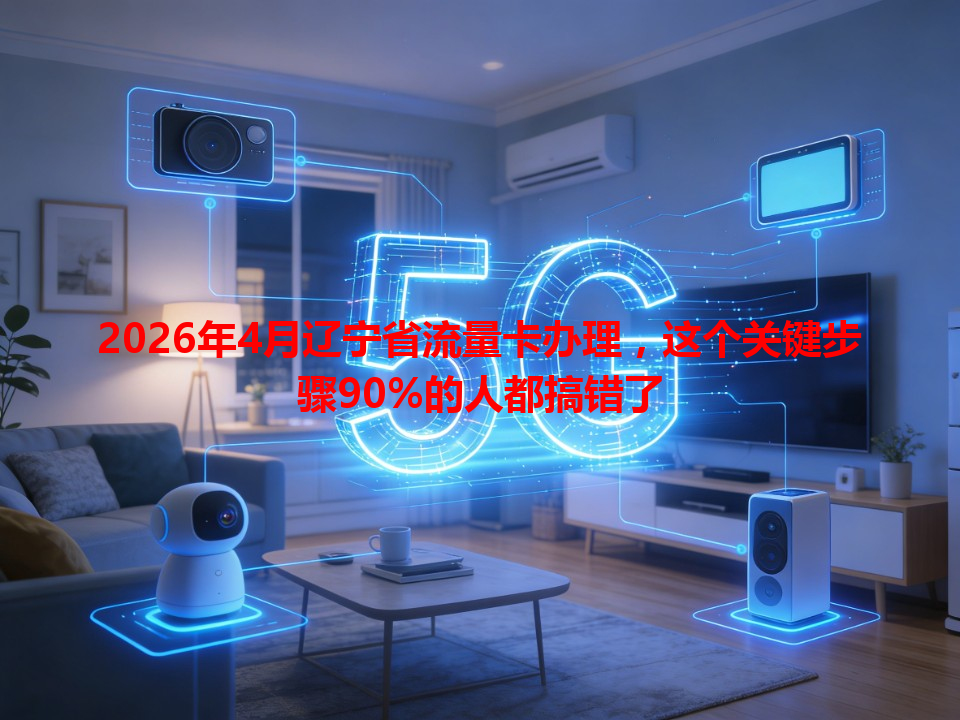 2026年4月辽宁省流量卡办理，这个关键步骤90%的人都搞错了
