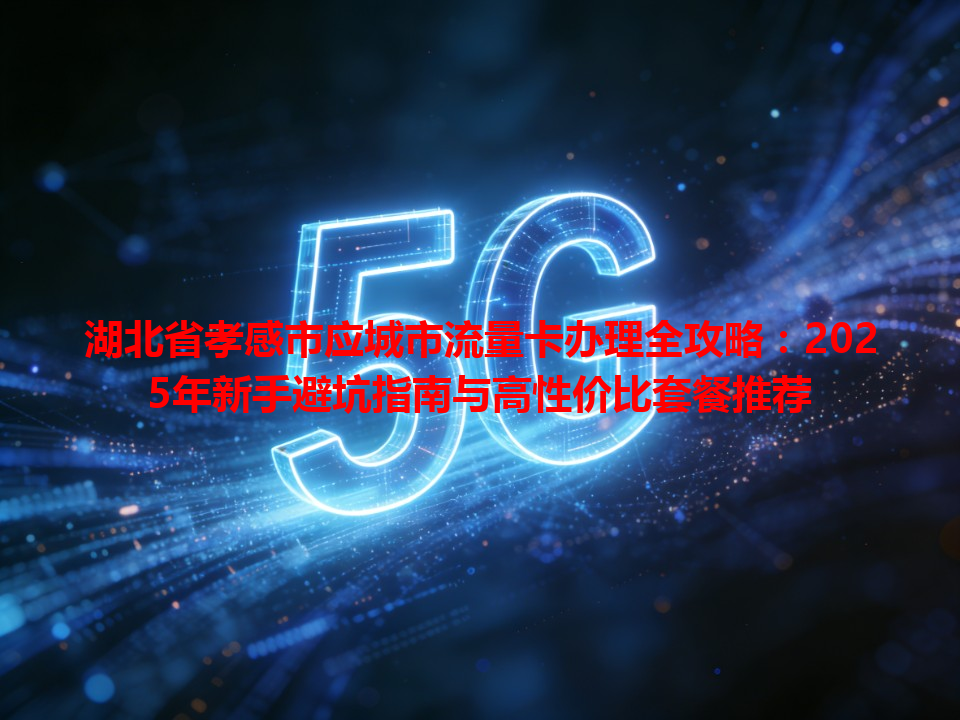 湖北省孝感市应城市流量卡办理全攻略：2025年新手避坑指南与高性价比套餐推荐