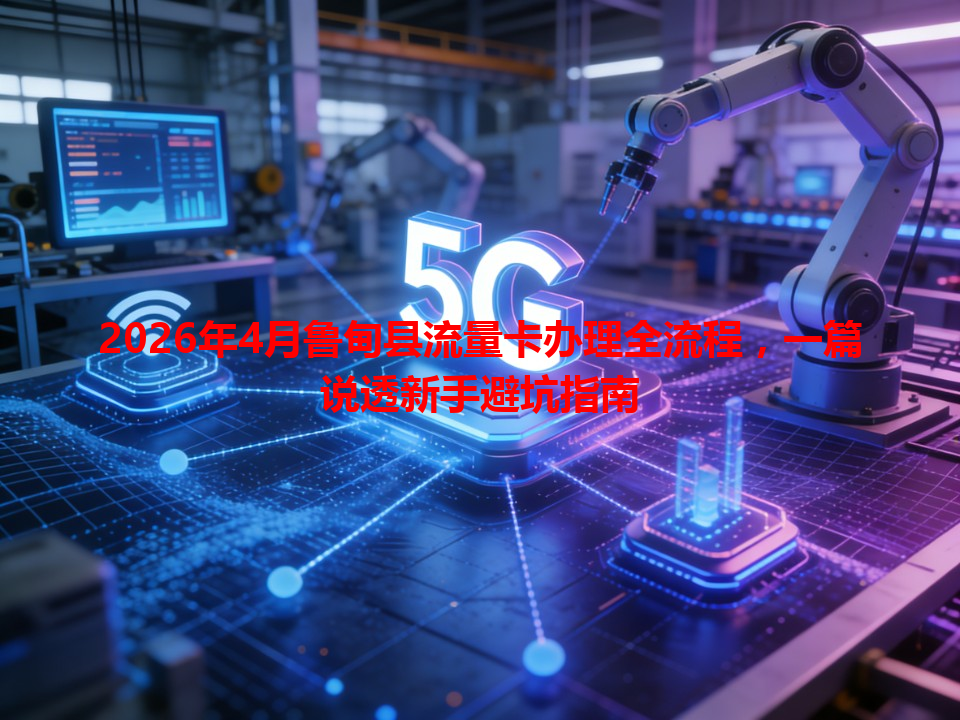 2026年4月鲁甸县流量卡办理全流程，一篇说透新手避坑指南