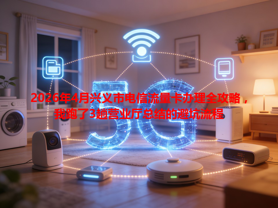 2026年4月兴义市电信流量卡办理全攻略，我跑了3趟营业厅总结的避坑流程