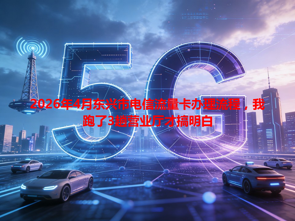 2026年4月东兴市电信流量卡办理流程，我跑了3趟营业厅才搞明白