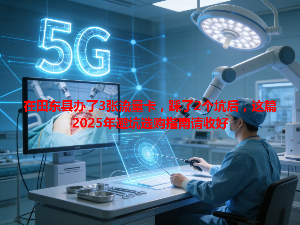 在田东县办了3张流量卡，踩了2个坑后，这篇2025年避坑选购指南请收好