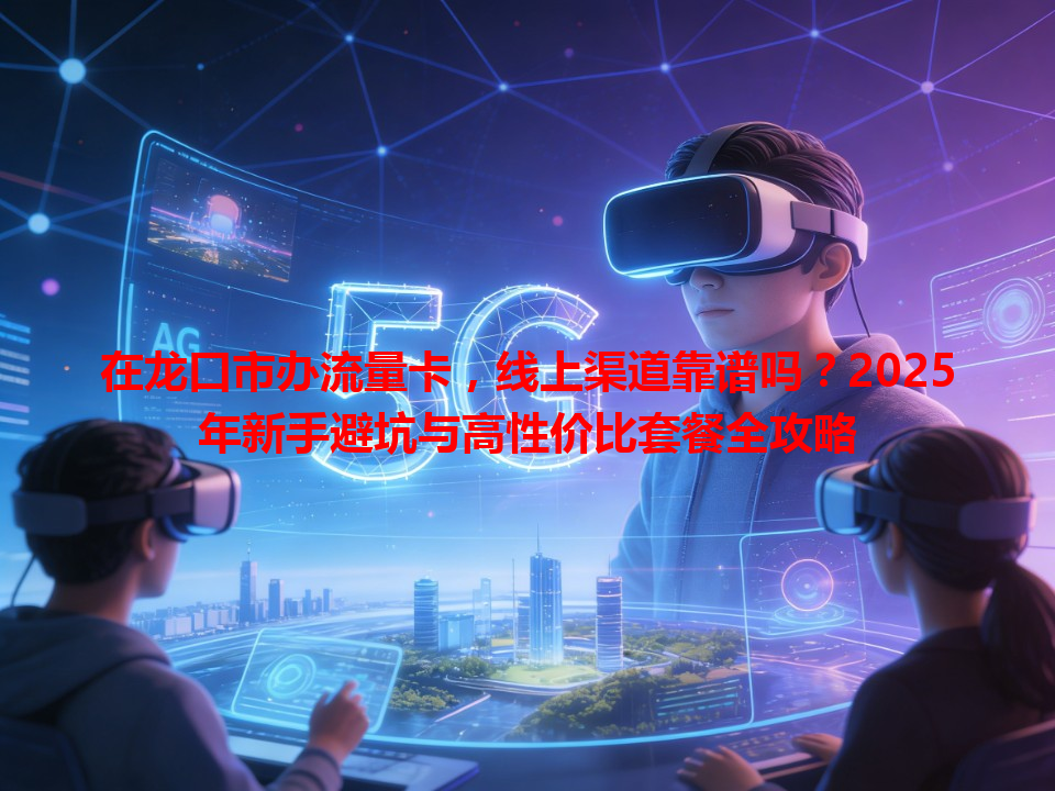 在龙口市办流量卡，线上渠道靠谱吗？2025年新手避坑与高性价比套餐全攻略