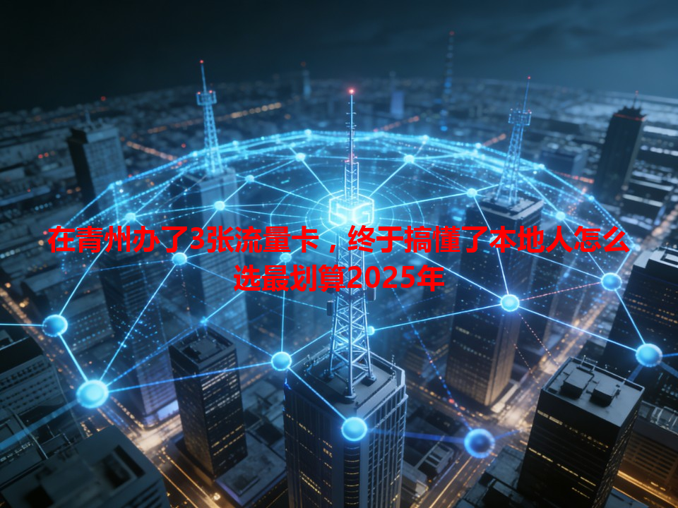 在青州办了3张流量卡，终于搞懂了本地人怎么选最划算2025年