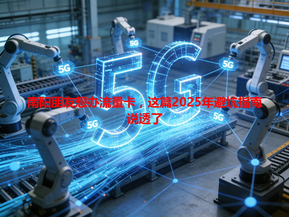南阳朋友想办流量卡，这篇2025年避坑指南说透了
