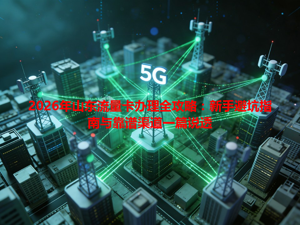 2026年山东流量卡办理全攻略：新手避坑指南与靠谱渠道一篇说透