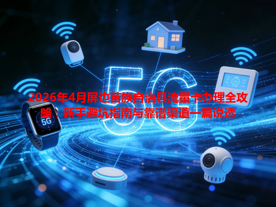2026年4月屏边苗族自治县流量卡办理全攻略：新手避坑指南与靠谱渠道一篇说透