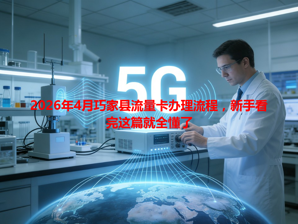 2026年4月巧家县流量卡办理流程，新手看完这篇就全懂了