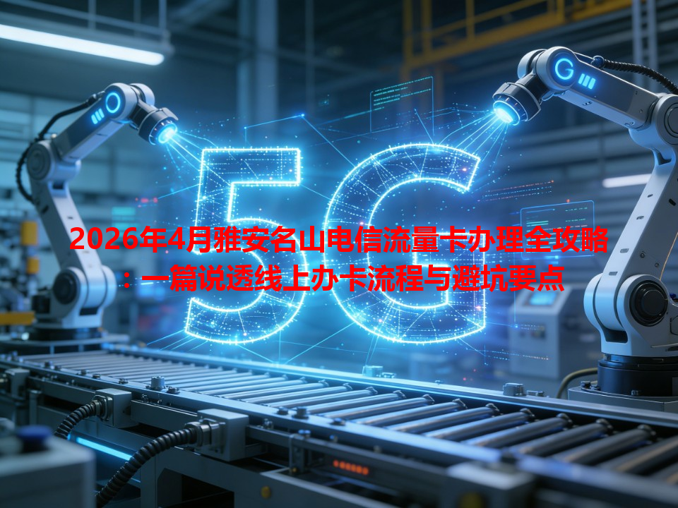 2026年4月雅安名山电信流量卡办理全攻略：一篇说透线上办卡流程与避坑要点