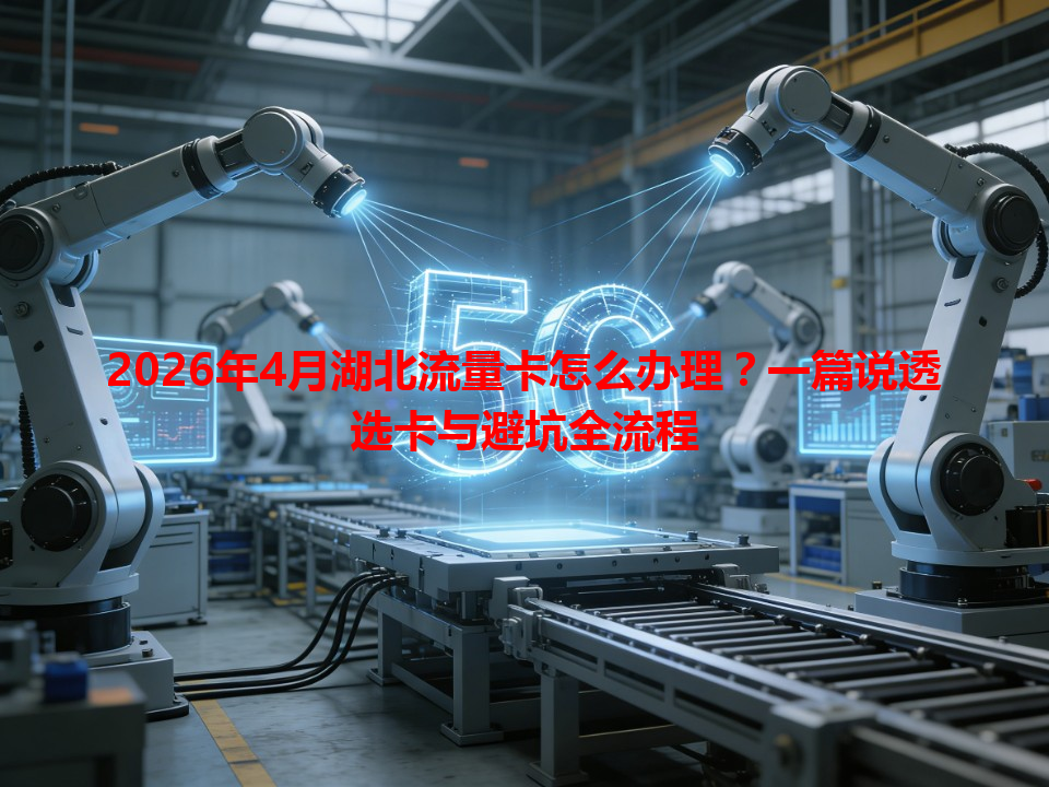 2026年4月湖北流量卡怎么办理？一篇说透选卡与避坑全流程