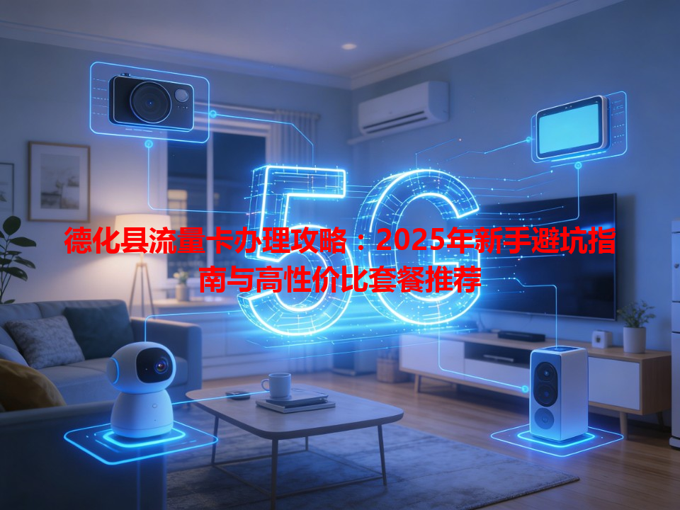 德化县流量卡办理攻略：2025年新手避坑指南与高性价比套餐推荐