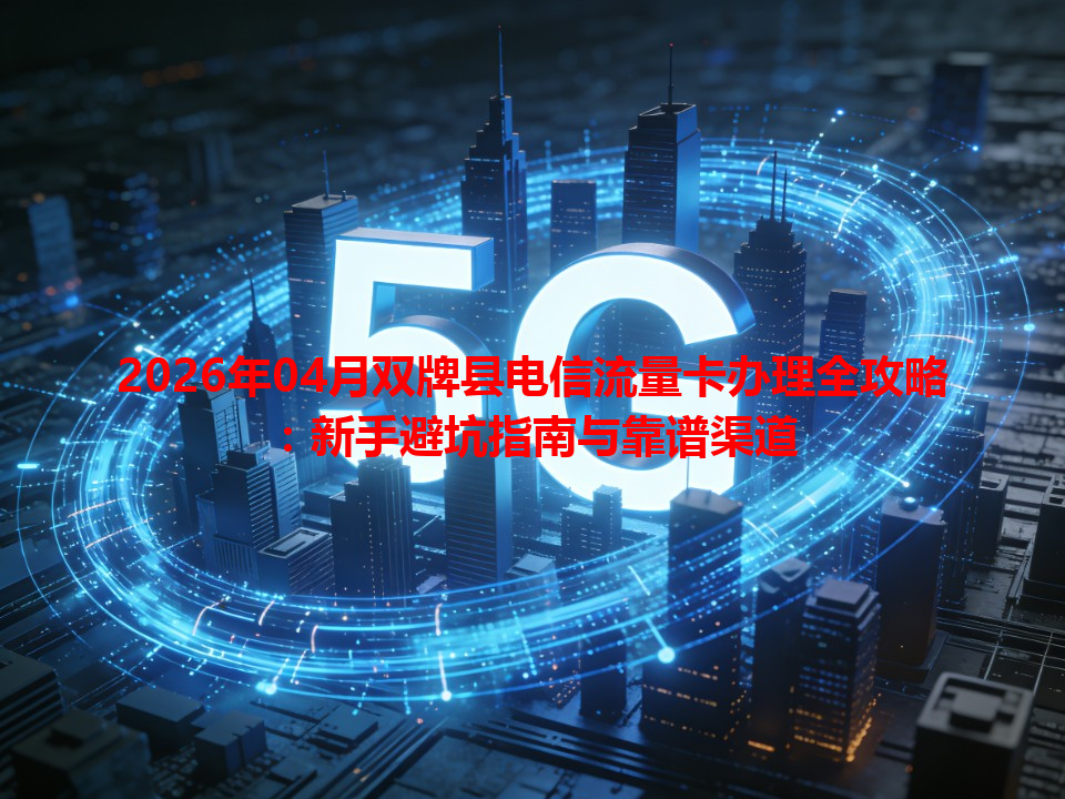 2026年04月双牌县电信流量卡办理全攻略：新手避坑指南与靠谱渠道